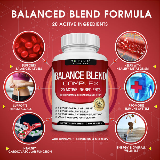 Balance Blend Complex (Blood Sugar Support)