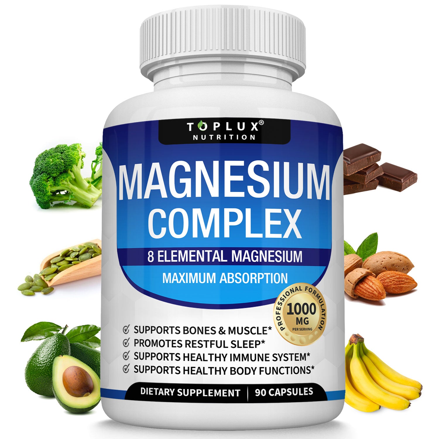 Mg Complex Magnesium Complex – Toplux Nutrition