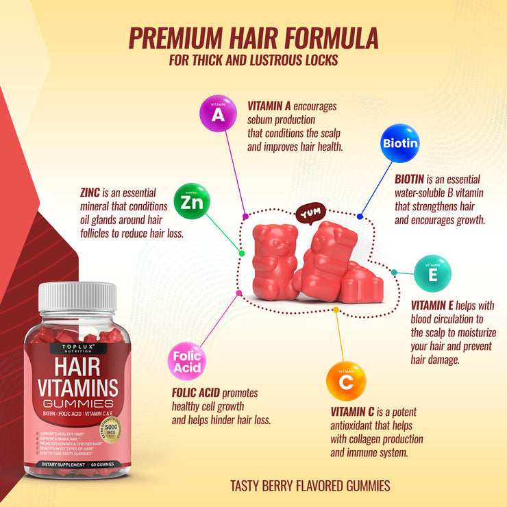 Hair Vitamins Gummies