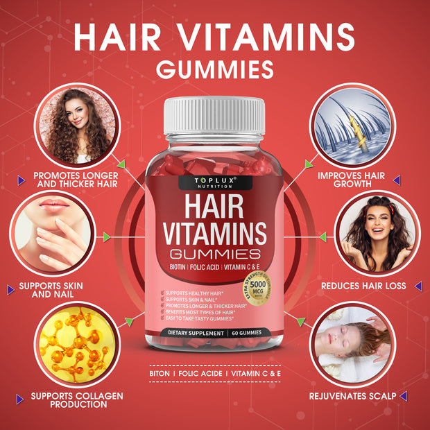 Hair Vitamins Gummies